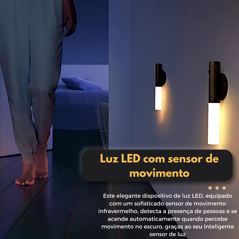 Luz de indução recarregável