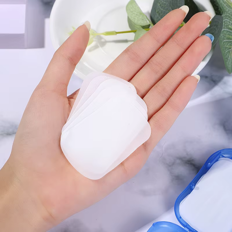 Sabonete de papel portátil perfumado