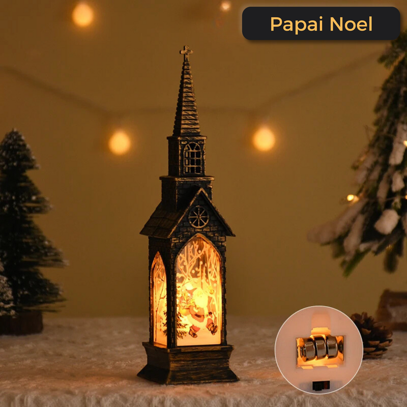 Lâmpada decorativa de natal