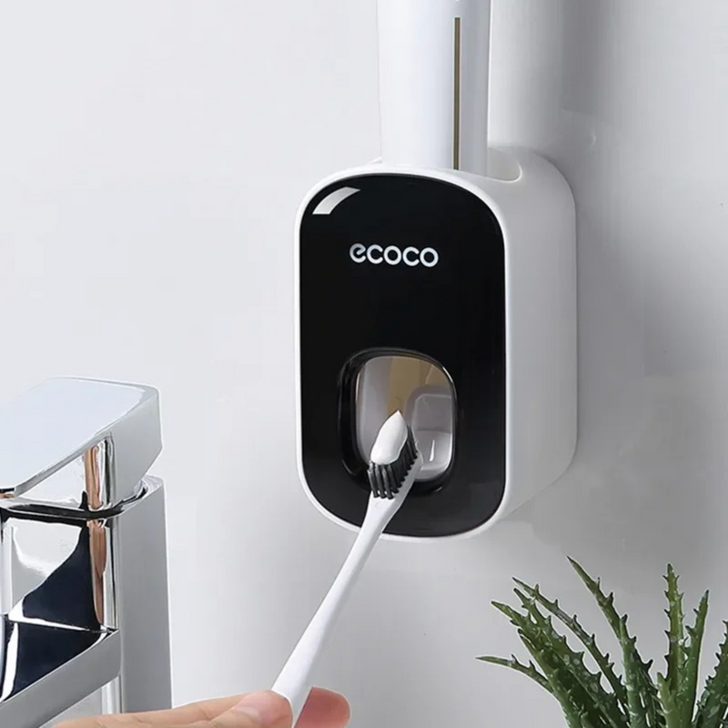 Dispensador automático de pasta de dentes