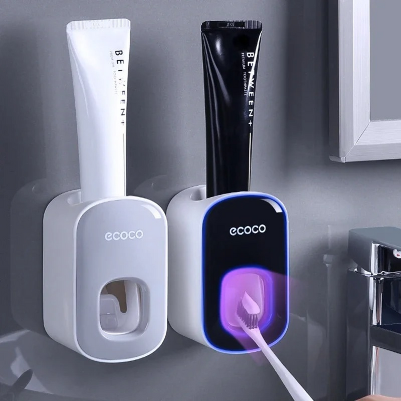 Dispensador automático de pasta de dentes