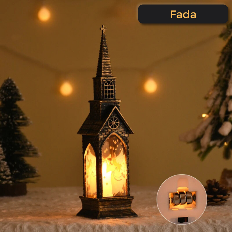 Lâmpada decorativa de natal