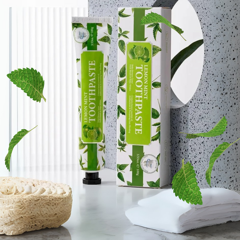 Pasta clareadora natural com menta (Compre 1 Leve 2)