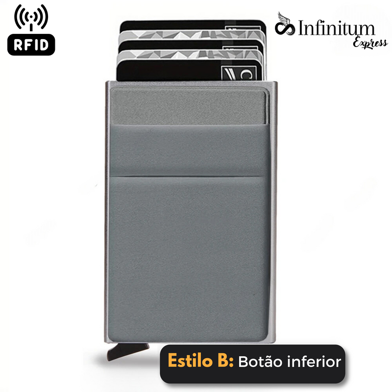 Carteira Anti-RFID Premium
