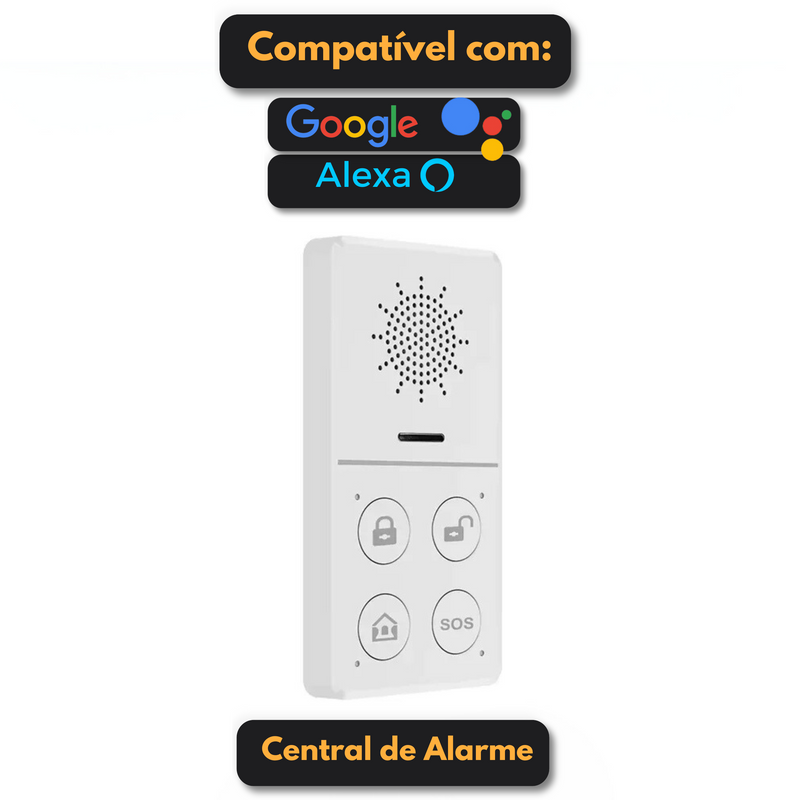 SmartGuard Sistema de Alarme Sem Fio para Casa Inteligente