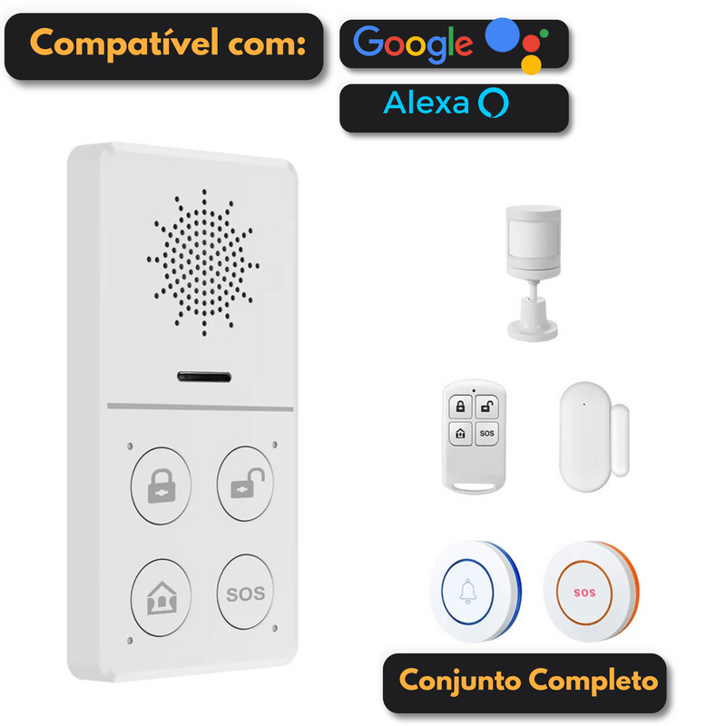 SmartGuard Sistema de Alarme Sem Fio para Casa Inteligente