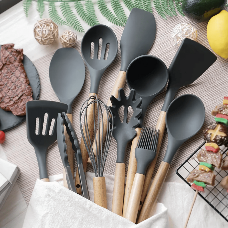 Utensílios de Cozinha Jogo de 12 Peças