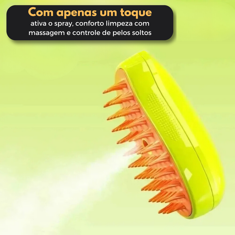 Escova De vapor Para Cães e Gatos
