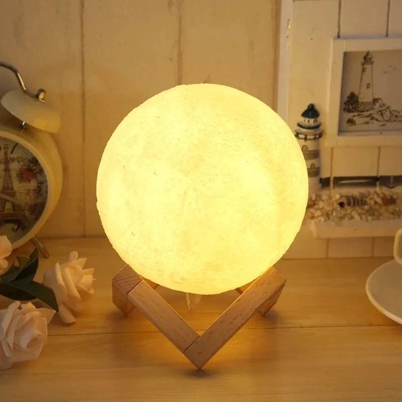 Luminária Umidificadora e Aromatizadora - MoonInfinity™