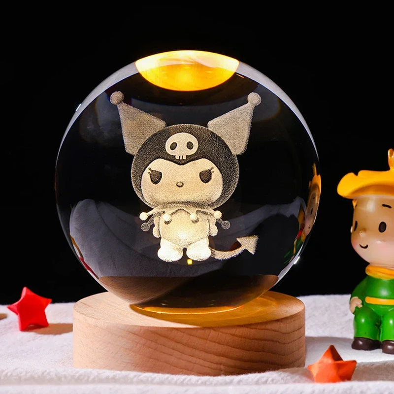 Lâmpada de Cristal 3D - Crystal Infinity™