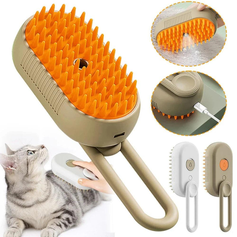 Escova de vapor para pets