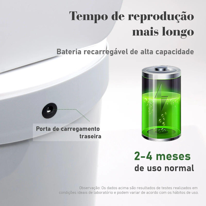 Lata de lixo com sensor de movimento