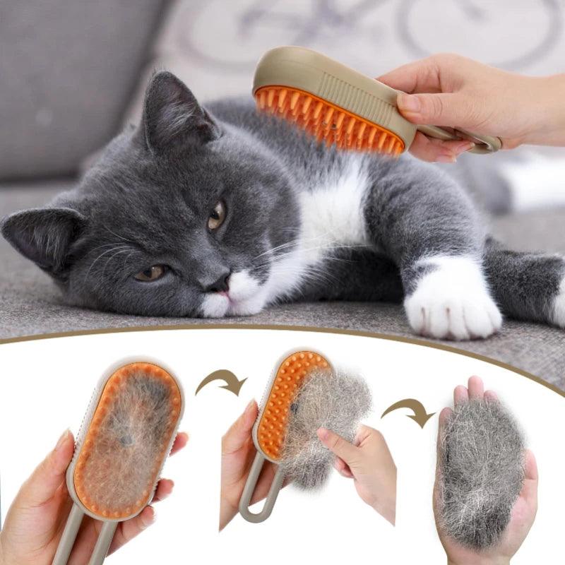 Escova De vapor Para Cães e Gatos