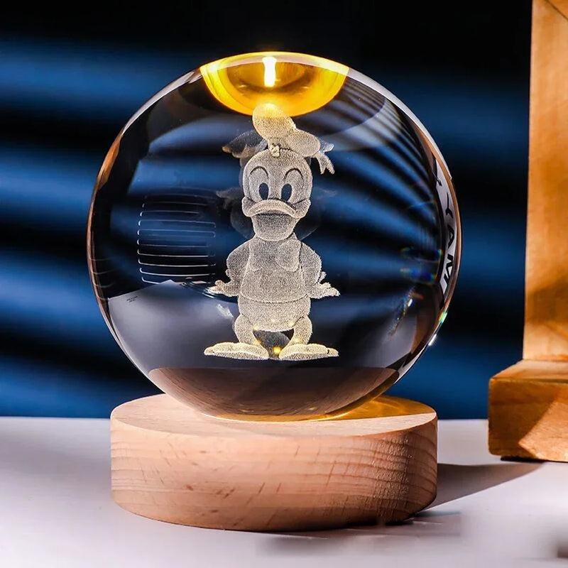 Lâmpada de Cristal 3D - Crystal Infinity™