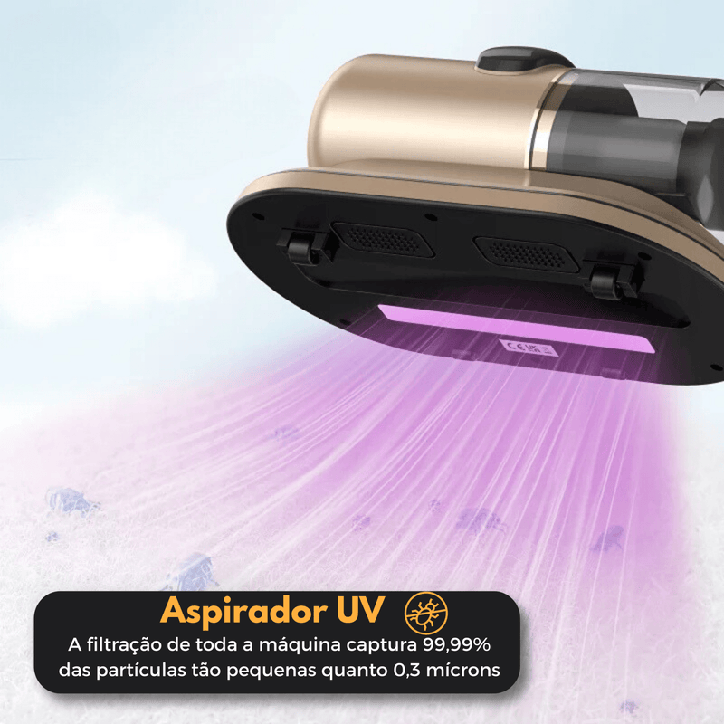 Aspirador Portátil UV Antiácaro - PureInfinity™ - Infinitum Express