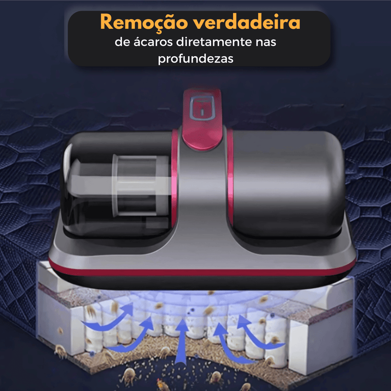 Aspirador Portátil UV Antiácaro - PureInfinity™ - Infinitum Express