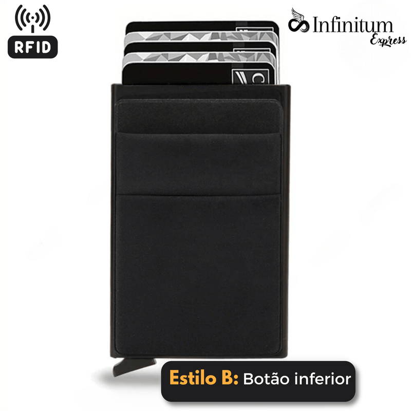 Carteira Anti - RFID Premium - Infinitum Express