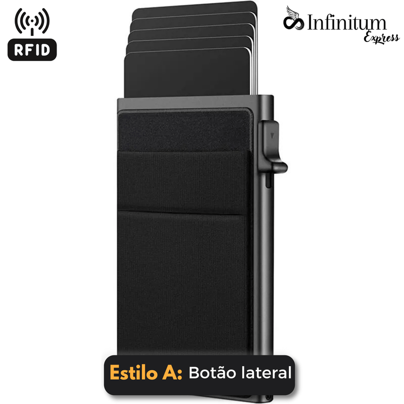 Carteira Anti - RFID Premium - Infinitum Express