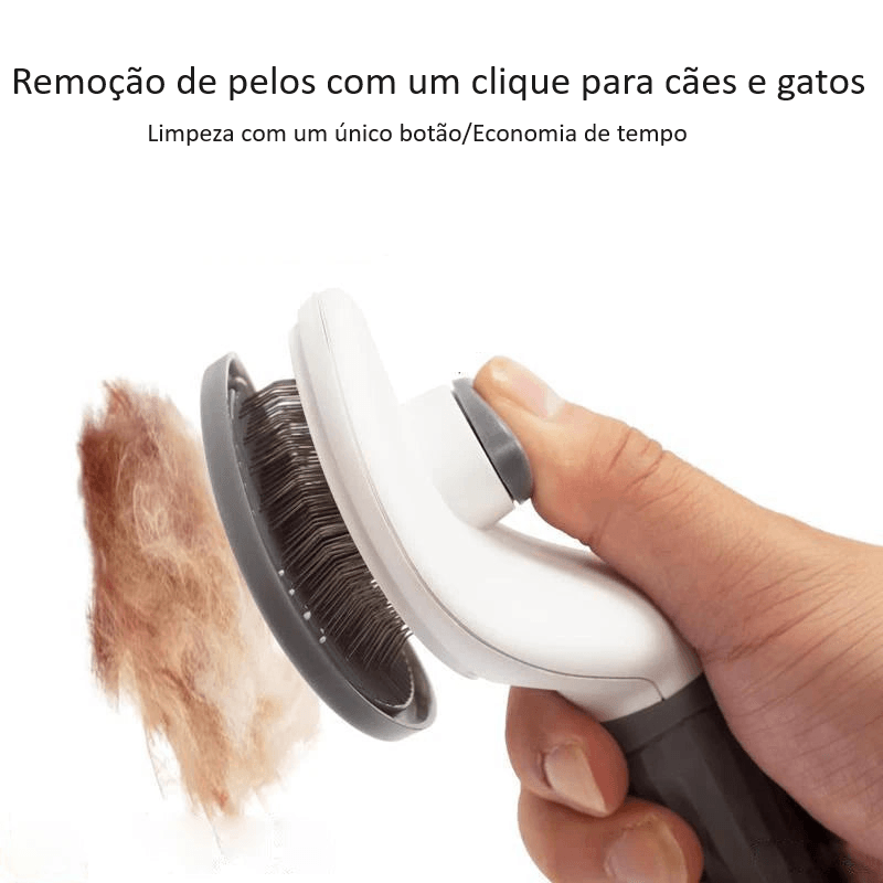 Pente Removedor de pelos para cães e gatos