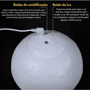 Luminária Umidificadora e Aromatizadora - MoonInfinity™ - Infinitum Express