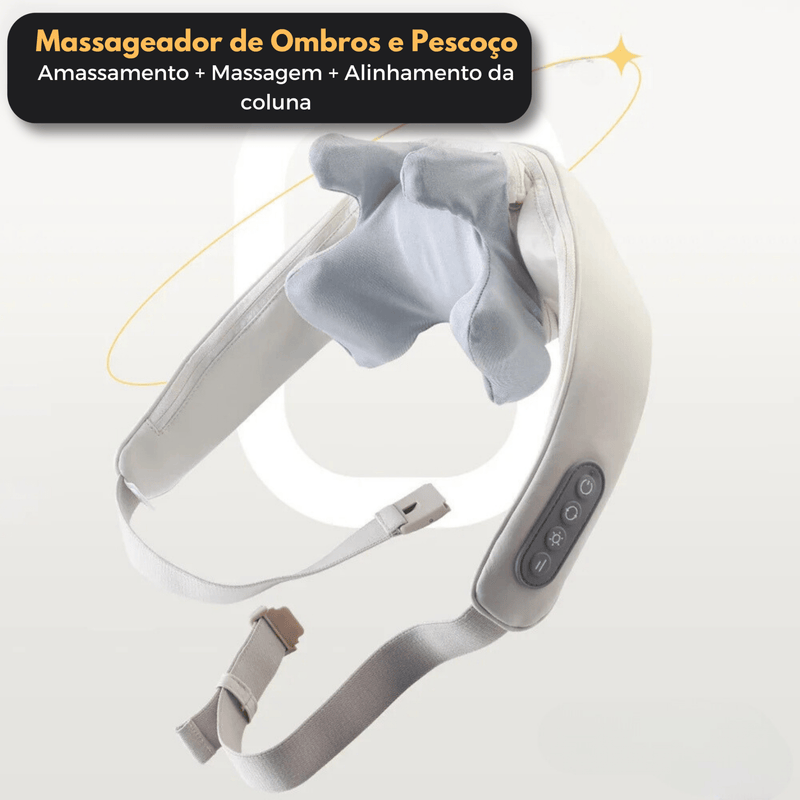 Massageador Para Pescoço e Ombros - Infinitum Express