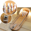 Mini boliche de madeira - Infinitum Express