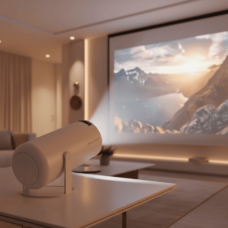 Mini Projetor 4K - CineInfinity™ - Infinitum Express