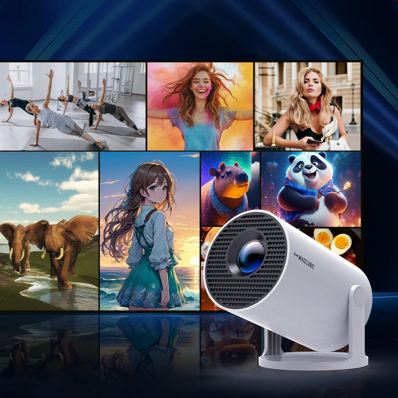 Mini Projetor 4K - CineInfinity™ - Infinitum Express