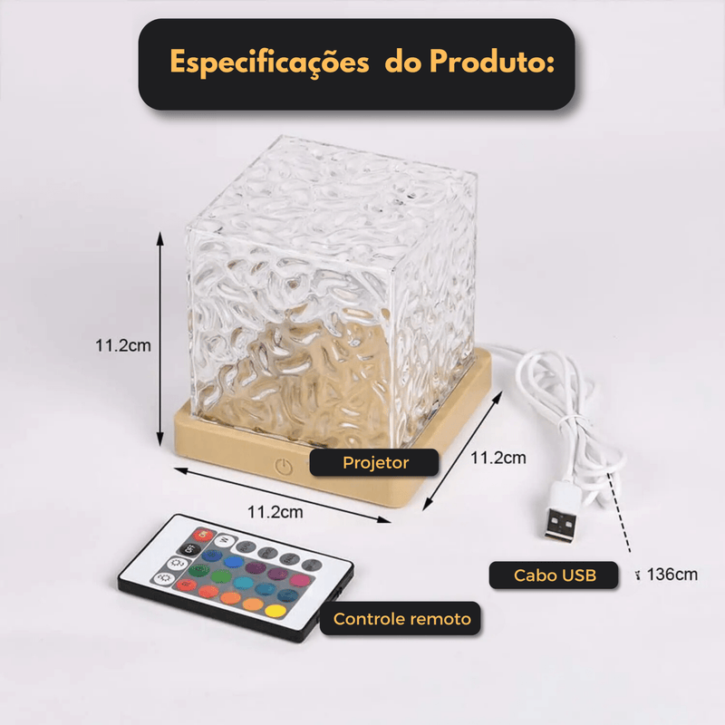 Projetor de Oceano - Infinitum Express