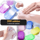 Sabonete de papel portátil perfumado - Infinitum Express