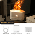 Umidificador e Difusor De Aromas - FlameInfinity™ - Infinitum Express